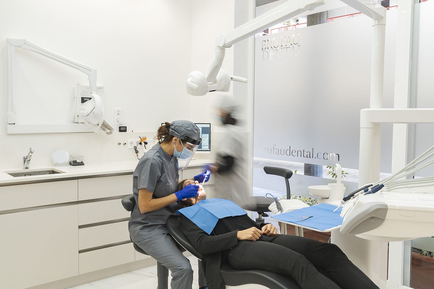 Box de tratamiento dental de Clínica Brufau